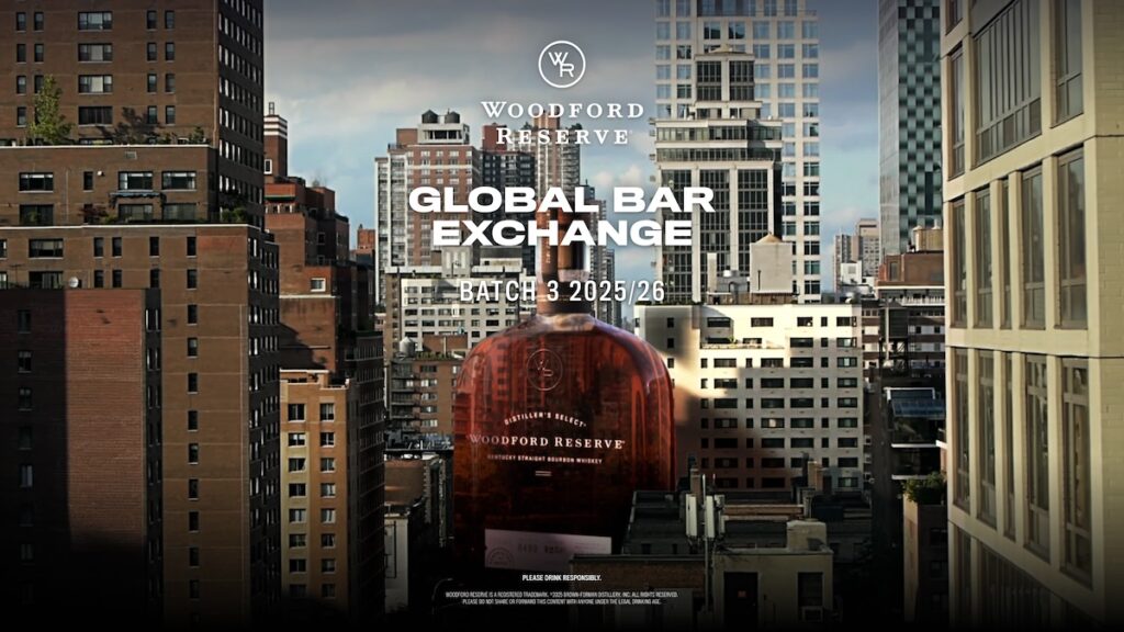 Woodford Reserve Launches 2025/26 Global Bar Exchange Text