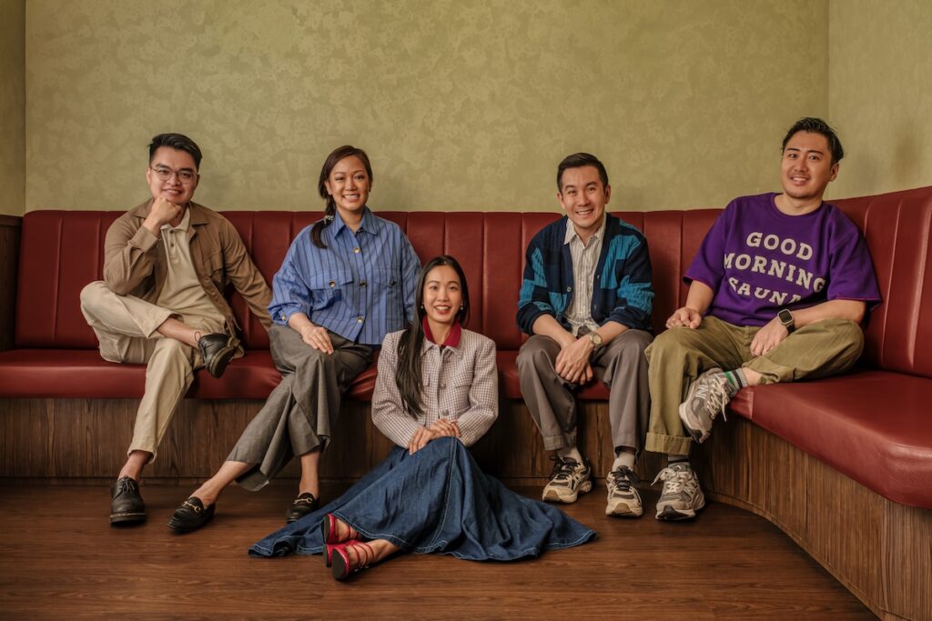 POP CITY X PONY cocktail bar in Singapore, inspired by Japanese craft, music and modern nightlife atmosphere.