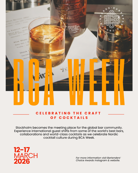 World's Best Bars Head to Stockholm for BCA Week