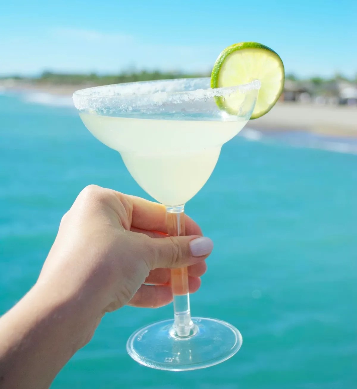 Classic margarita with salt rim and lime — agave cocktail trend 2026